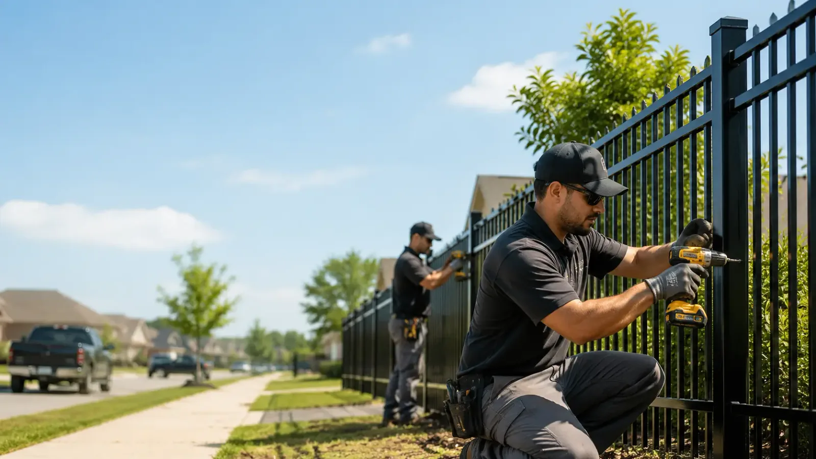 Metal Fence Installation in Lecompte, LA